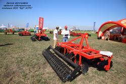 Бороны дисковые БДМ-А (подшипниковый узел снаружи сферы диска) двухрядные, шириной захвата от 1,2 до 9,3 метров