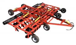 Бороны дисковые БДМ-А (подшипниковый узел снаружи сферы диска) двухрядные, шириной захвата от 1,2 до 9,3 метров