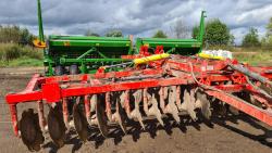 Бороны дисковые БДМ-А (подшипниковый узел снаружи сферы диска) двухрядные, шириной захвата от 1,2 до 9,3 метров