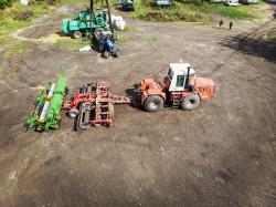 Бороны дисковые БДМ-А (подшипниковый узел снаружи сферы диска) двухрядные, шириной захвата от 1,2 до 9,3 метров