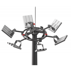 Мачта освещения с мобильной короной МГФ-М