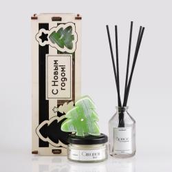 Набор "Елочки" с возможностью нанесения логотипа 