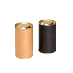 Тубус с жестяной крышкой