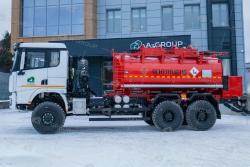 Автотопливозаправщик АТЗ-12/2 (2 секции) на шасси SHACMAN