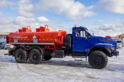 Автотопливозаправщик АТЗ-12/2 (2 секции) на шасси УРАЛ NEXT 4320-72