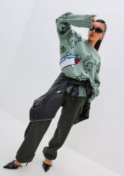 Размер: OVERSIZE175+, Состав: 100% акрил, Цвет: Оливковый