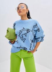 Размер: OVERSIZE175+, Состав: 100% акрил, Цвет: Голубой