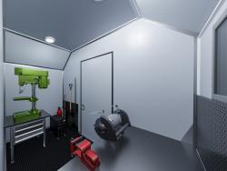 ГПА 6+2 Shacman c местом под установку КМУ