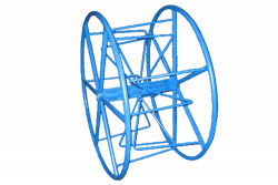 КАБЕЛЬНЫЙ БАРАБАН ТЕХНОЛОГИЧЕСКИЙ (СКЛАДНОЙ) ТБ-1-086 