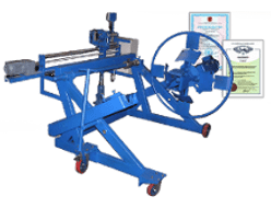 УПК-16-3ПРГК с АКУ-1100 СТАНОК ДЛЯ НАМОТКИ КАБЕЛЯ