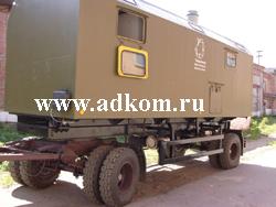 Передвижные дизельные генераторы в КУНГе