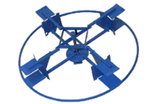 КАБЕЛЬНЫЙ БАРАБАН ТЕХНОЛОГИЧЕСКИЙ (СКЛАДНОЙ) ТБ-100 