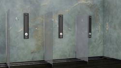 Порционно-нажимная душевая панель с термостатом SAWY NPS01MT