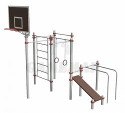 Спортивный комплекс для занятия Воркаутом ФТ-051-186