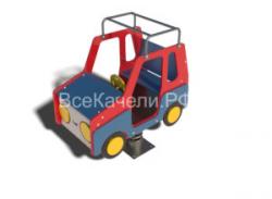 Качалка на пружине "Джип"