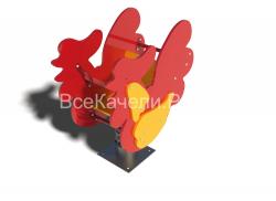 Качалка на пружине "Петушок"