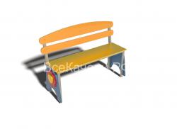 Скамейка "Солнце"