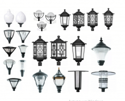   Cветильники стальной корпус , источник света: патрон Е27