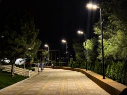 Парковые светильники серии ПАРУС Светильник изготовлен из стали