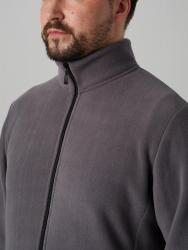 " Толстовка на молнии, свободный крой, воротник-стойка, 4 вместительных кармана: 2 верхних на молнии и 2 нижних.   Материал: функциональное полотно флис. - Плотность 280гр/м2 - Обработка антипилинг от скатывания; - Сохраняет форму и цвет даже после многих стирок; - Быстро сохнет; - Гиппоаллергенный; - Идеальный для изделий второго слоя.  Размеры M, L, XL, XXL. "