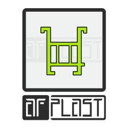 Подставочный профиль AFINAPLAST, подходит под оконные профили: REHAU, BRUSBOX, PLAFEN, AFPLAST 
