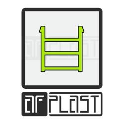 Подставочный профиль AFINAPLAST, подходит под оконные профили: WINTECH, WDS, ORTEX, AFPLAST 