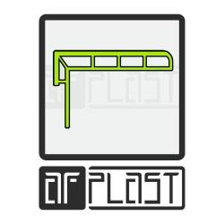Наличник (обналичка) угловой 75x15x8 мм. AFPLAST 
