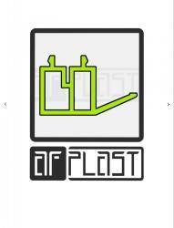 Подставочный профиль с прижимом AFINAPLAST, подходит под оконные профили: KBE, PROPLEX, NOVOTEX, NOVOLINE, AFPLAST 