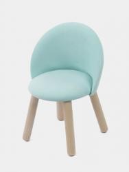 Мягкий стул велюр, цвет в ассортименте (серый, бежевый, розовый, белый, зеленый, голубой, желтый)