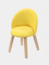 Мягкий стул велюр, цвет в ассортименте (серый, бежевый, розовый, белый, зеленый, голубой, желтый)