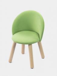 Мягкий стул велюр, цвет в ассортименте (серый, бежевый, розовый, белый, зеленый, голубой, желтый)