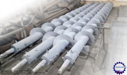 Витки, перья, сегменты шнека, шнековый транспортер, изготовление шнека