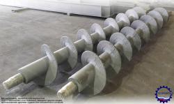 Шнек, шнековый транспортер, сегменты шнека, вал шнека, изготовление шнека