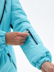 Комбинезон женский зимний утепленный голубой престиж бонкомбинезон