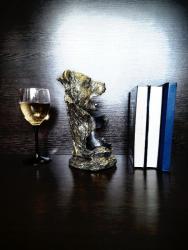 медведь золотистый вид сбоку