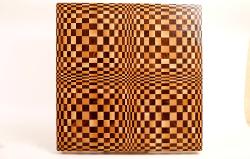 Торцевая разделочная доска с 3Д эффектом.