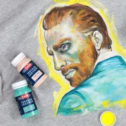 Краски по ткани и коже ТАИР