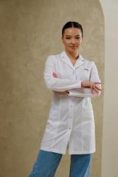 Медицинский халат короткий