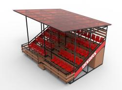 sport boss, трибуна для зрителей