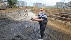 просеивающий ковш фото