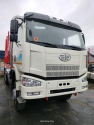 Сортиментовоз FAW J6 СА3250 с ГМ EC80S-93