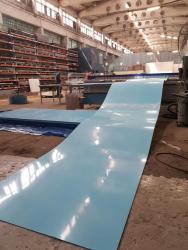 Стыковка листов полипропилена