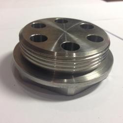 Фланец G 2,0' (d.70х25 мм) нерж.ст.12Х18Н10Т/ резьба + 6 отверстий