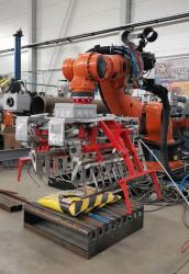 Захват для укладки мешков и паллет