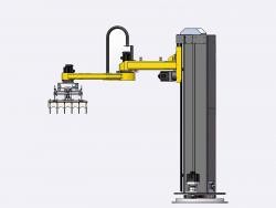 Колонный робот манипулятор