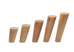 Наклонная деревянная опора