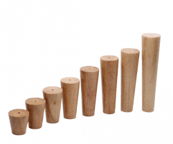 Конусная ножка из дерева