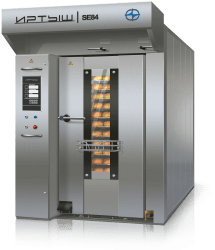 Печь с вращающейся тележкой