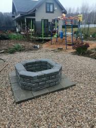 Бетонная костровая чаша