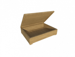 Короб на петлях